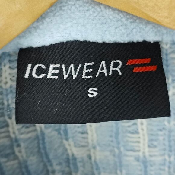 Icewear Wool Knit Paisley Swirl Print Full Zip Sweater - Picture 8 of 11